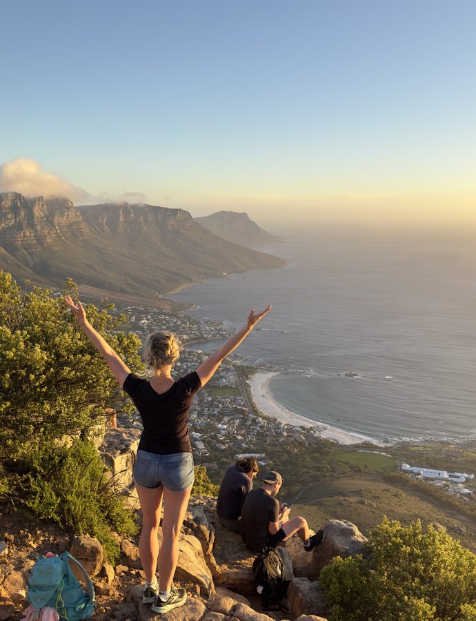 Sundown on Lions Head